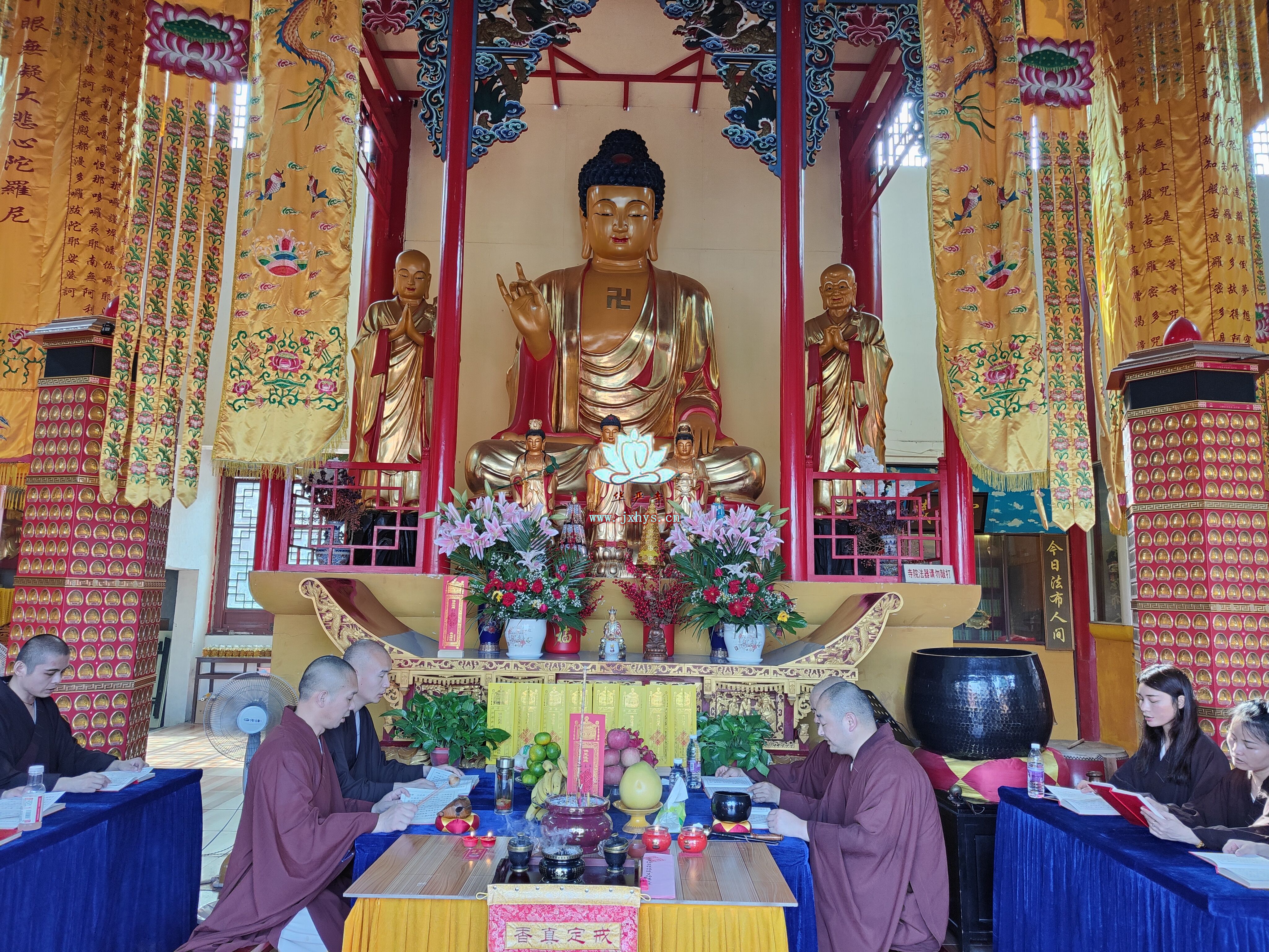 豪门国际七月三十日地藏王菩萨圣诞法会圆满